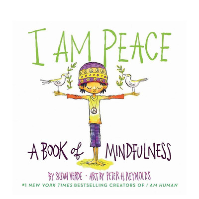 【预售】【成长能量】静心小练习：正念启蒙 I Am Peace: A Book of Mindfulness 原版英文儿童绘本 SEL启蒙图书书籍