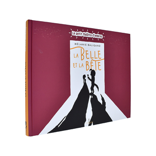 【现货】美女与野兽：影像剧场 La Belle et la Bete ：Le petit theatre d ombres 原版法文立体书图书书籍