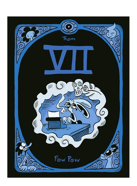 【现货】七VII 黑色幽默少儿法文原版漫画 死神向作者追更趣味小故事 2018年魁北克漫画奖入围作品?书籍进口