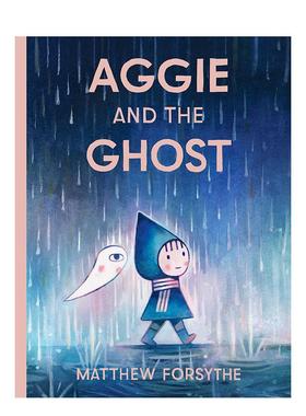 【现货】E.B.怀特朗读奖得主Matthew Forsythe 阿吉与幽灵 Aggie and the Ghost 原版英文儿童绘本引导儿童关于规则的思考图书书籍