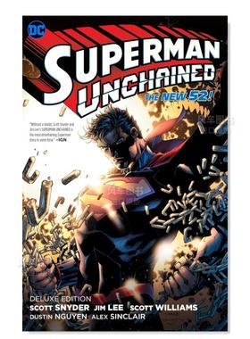 【预售】DC漫画 超人被解放：豪华版(新版) Superman Unchained:The Deluxe Edition 英文漫画书原版图书美漫书籍 Scott Snyder