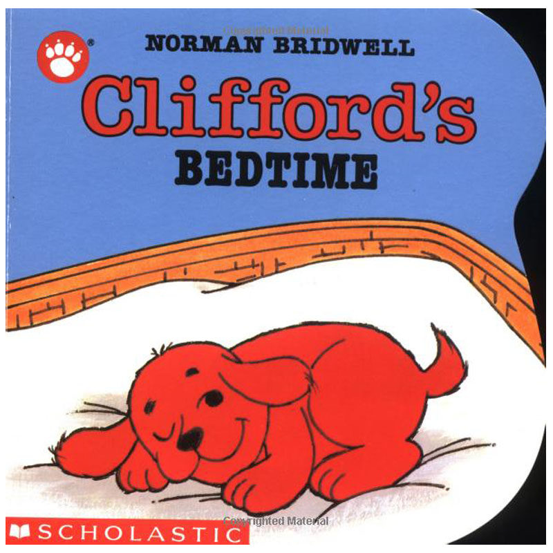 【现货】cliffords bedtime 睡觉时间 英文儿童书适合3-6岁原版进口