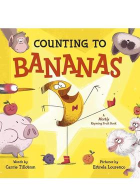 【预售】什么时候才会数到香蕉 Counting To Bananas 原版英文儿童自然拼读图书