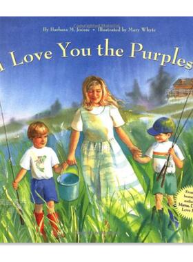 【预售】我最爱你 I Love You the Purplest英文儿童绘本原版图书进口书籍Barbara M. Joosse，Mary Whyte