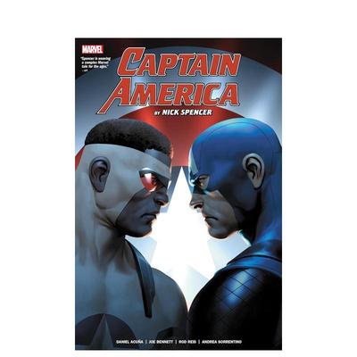 【预售】英文漫画 美国队长 总集卷2 CAPTAIN AMERICA BY NICK SPENCER OMNIBUS VOL. 2 原版英文图书