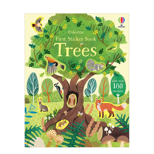 【现货】First Sticker Book Trees 第一本贴纸书 树