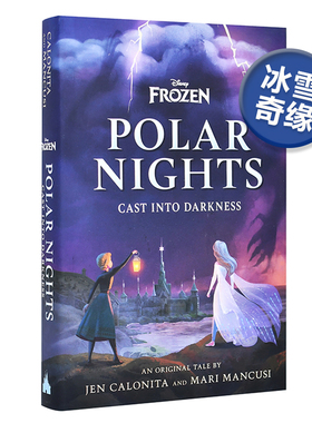 【现货】冰雪奇缘的极地之夜：遁入黑暗 Disney Frozen Polar Nights:Cast Into Darkness 英文原版漫画魔法奇幻故事书籍进口童书
