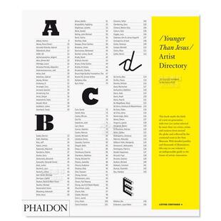 比基督还年轻 现货 Jesus Younger Artist than 英文原版 图书 进口外版 Directory