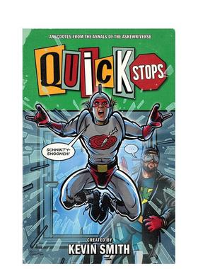 【预售】英文漫画 快速停留：来自Askewniverse编年史的轶事 Quick Stops 原版英文漫画书图书书籍