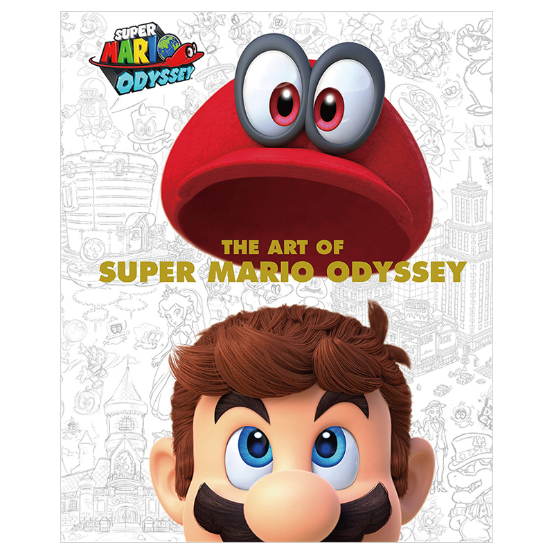 【预售】The Art of Super Mario Odyssey任天堂游戏超级马里奥奥德赛艺术设定集英文版书籍进口原版