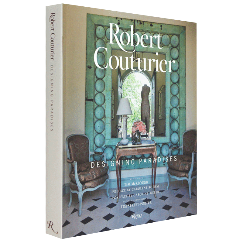 【现货】Robert Couturier: Designing Paradises库蒂里耶：设计天堂 英文室内设计作品集书籍进口原版