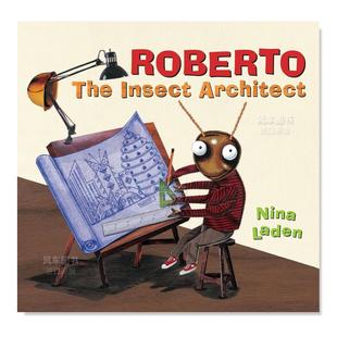 THE INSECT 图书外版 预售 进口书籍 原版 ROBERTO 罗伯托昆虫建筑师英文儿童绘本 ARCHITECT