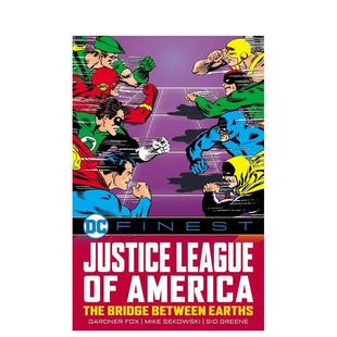 FINEST Between 预售 Justice 美国正义联盟：地球之间 Earths Bridge League 原版 america 桥梁 The 英文漫画 英文