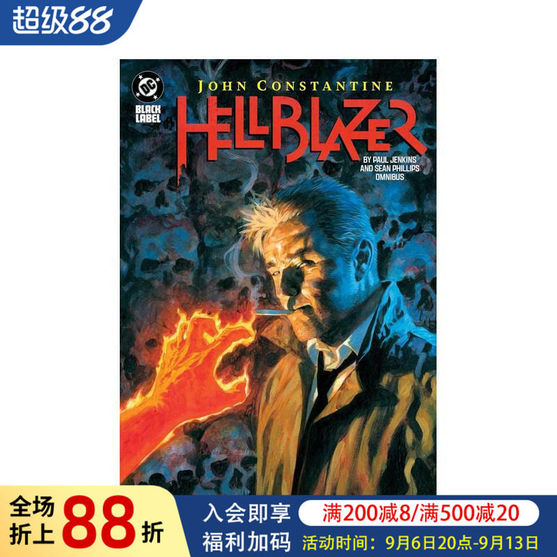 【预售】DC漫画 约翰-康斯坦丁:地狱使者合集 John Constantine, Hellblazer 精装 英文漫画书原版进口美漫漫画书籍