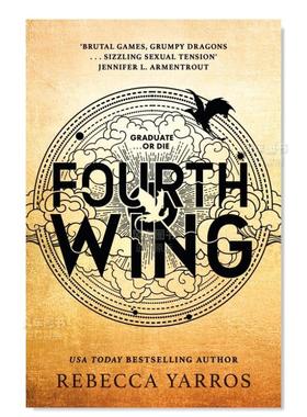 【现货】第四翼 Fourth Wing 英文小说原版图书外版进口书籍 Yarros, Rebecca