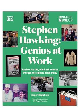 【现货】英国科学博物馆：斯蒂芬·霍金办公室藏品 The Science Museum Stephen Hawking Genius at Work 原版英文社会科学图书