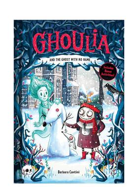 【现货】茱莉亚与无名幽灵 3 Ghoulia and the Ghost with No Name 原版英文儿童桥梁书 哥特式 儿童文学图书书籍