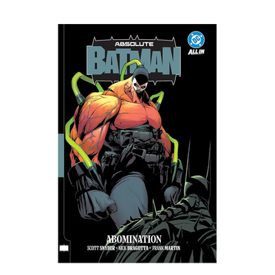 【预售】DC漫画 绝对蝙蝠侠 卷2：憎恶(精装) Absolute Batman Vol.2: Abomination 英文漫画书原版进口美漫漫画图书籍