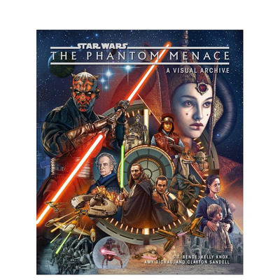 【预售】星球大战：幽灵的威胁 视觉档案 Star Wars: The Phantom Menace: A Visual Archive 英文艺术插画原画设定集 正版进口书