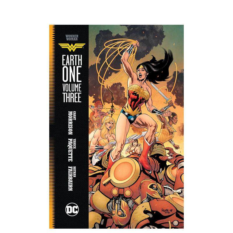 【预售】DC漫画 神奇女侠。地球一号第3卷 Wonder Woman: Earth One Vol.3 英文漫画书原版进口美漫漫画图书籍