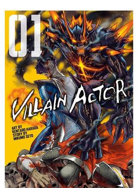 【预售】英文漫画 反派演员 Villain Actor  原版英文漫画书图书书籍