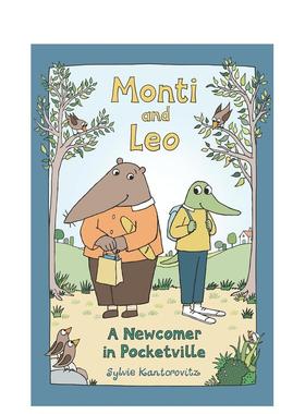【预售】蒙蒂和里奥：口袋村的新成员 Monti and Leo: A Newcomer in Pocketville 原版英文儿童漫画