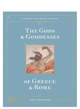 【现货】古希腊罗马诸神：古典万神殿指南 The Gods and Goddesses of Greece and Rome 原版英文艺术画册画集图书