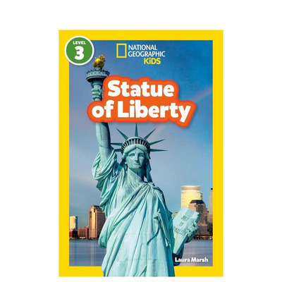 【现货】【美国国家地理儿童读物】3级：自由女神像 (平装) Statue of Liberty 原版英文儿童分阶阅读