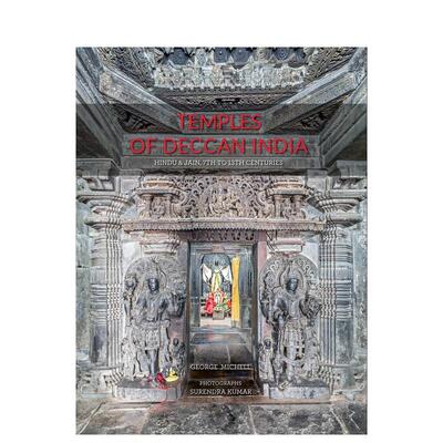 【预售】印度德干高原的寺庙 Temples of Deccan India 原版英文建筑设计图书书籍
