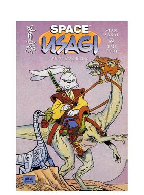 【预售】英文漫画 黑马漫画 太空兔侍：白星崛起（限量版） 卷1-3 Space Usagi: White Star Rising Limited Edition 原版英文漫画