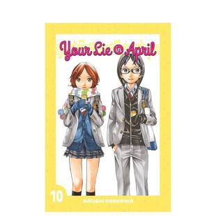 April 英文漫画书图书书籍 四月是你 Your Lie 英文漫画 谎言 原版 预售