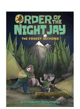 【预售】夜松鸦教团 卷1：森林的召唤 Order of the Night Jay (Book One): The Forest Beckons 原版英文儿童漫画图书书籍