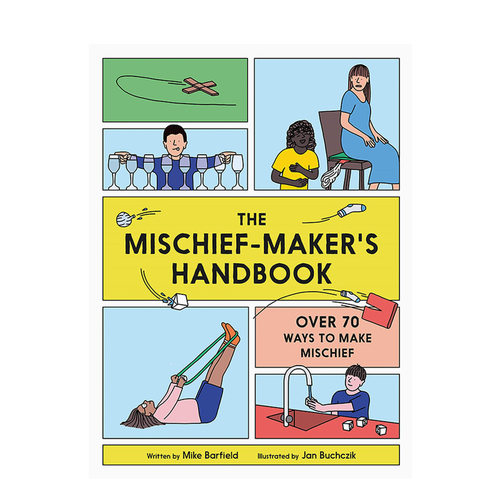 【预售】The Mischief Maker‘s Handbook 恶作剧指南 儿童互动游戏书书籍进口原版