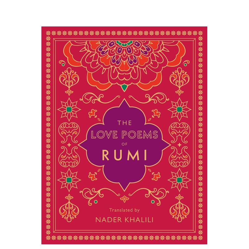 【预售】鲁米的情诗:纳德·哈利利翻译(第2卷) The Love Poems of Rumi:Translated by Nader Khalili 英文原版爱情的诗歌集图书