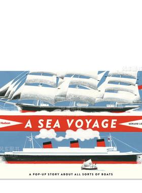 【预售】【立体书】海上航行：不同类型船的所有故事 【Pop-Up】A Sea Voyage: A Story About All Sorts of Boats 英文儿童原版