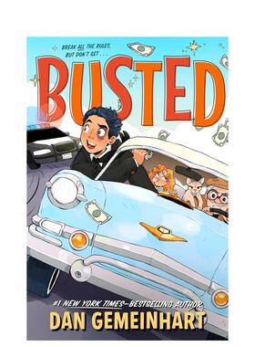 【预售】抓捕 Busted 原版英文儿童章节书图书