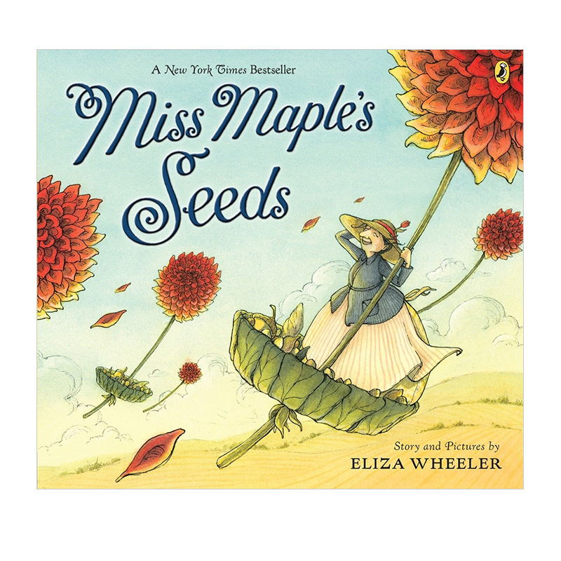 【现货】枫小姐的种子 MISS MAPLE’S SEEDS 英文原版儿童情商启蒙亲子绘本3-6岁故事人际交往友谊图画书 Wheeler  Eliza