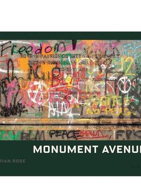 【预售】纪念碑大道 Monument Avenue 原版英文摄影作品集人文景观图书书籍