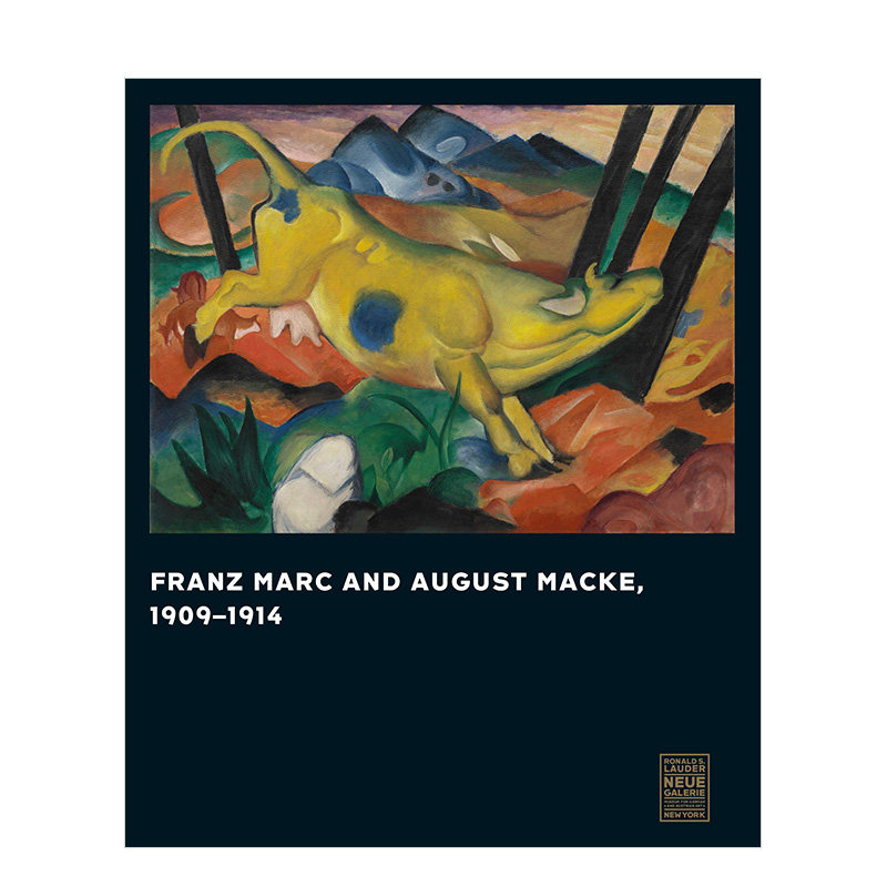 【现货】franz marc and august macke1909-1014 蓝骑士画派书籍进口