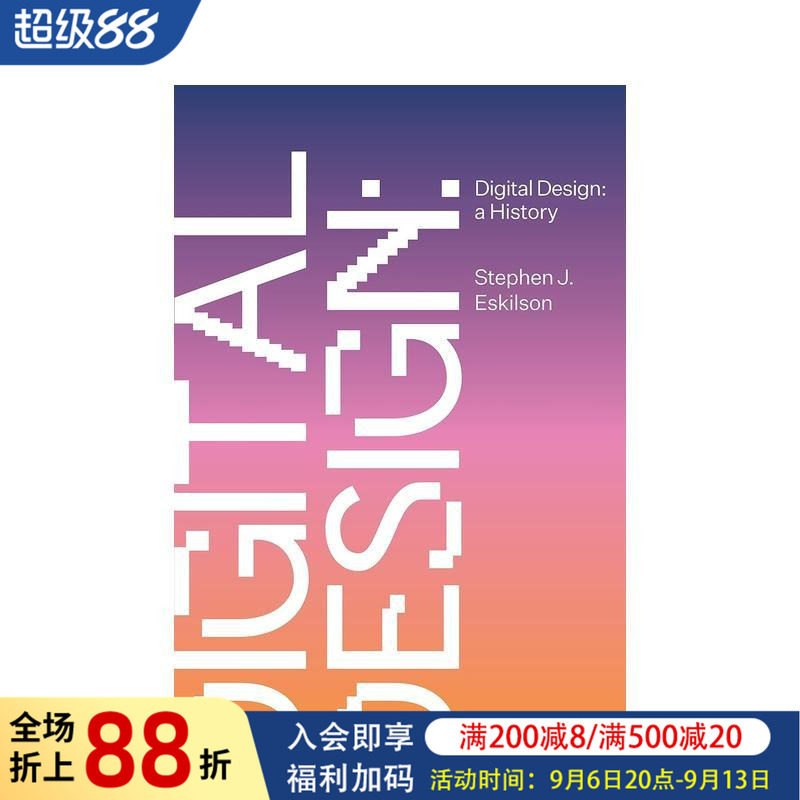 【预售】数字设计的历史 Digital Design: A History 原版英文数字媒体设计图书