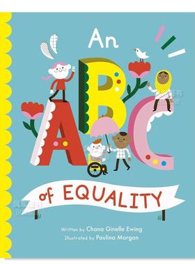 【现货】An ABC of Equality,平等ABC英文儿童自然拼读 原版图书外版进口书籍