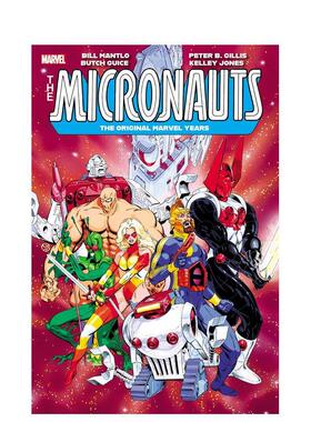 【预售】英文漫画 Marvel漫威 原版惊奇岁月总集第 3 卷 迈克尔·戈登封面 Micronauts: The Original Marvel Years Omnibus 漫画