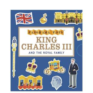 【预售】【全景立体系列】国王查尔斯三世与王室 King Charles III and the Royal Family 原版英文儿童立体 进口图书