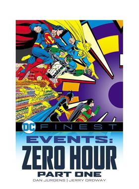 【预售】DC漫画大事件 零时卷1 Events Zero Hour 1 英文漫画书原版进口图书美漫书籍 全新大型合集系列 Various