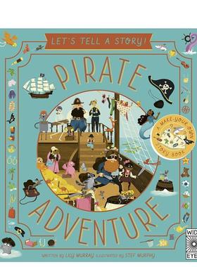 【预售】海盗大冒险 Pirate adventure 原版英文儿童绘本图书