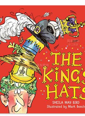 【预售】国王的帽子（查尔斯三世） The King’s Hats英文儿童绘本原版图书进口书籍Sheila May Bird, Mark Beech