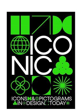 【预售】图标：当今设计中的图标和象形图 Iconic?:?Icons & Pictograms in Design Today 原版英文字体图案标志设计图书