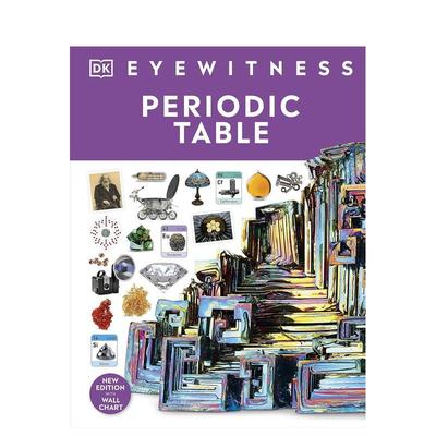 【预售】【DK Eyewitness】元素周期表 【DK Eyewitness】Periodic Table 原版英文青少年读物 进口图书