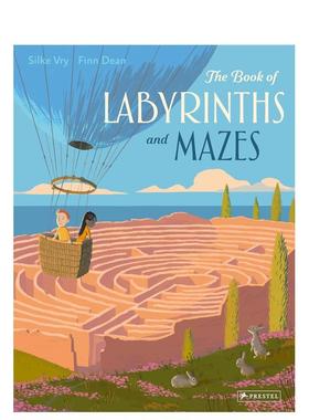【现货】迷宫与迷宫之书 The Book of Labyrinths and Mazes 原版英文儿童艺术启蒙图书