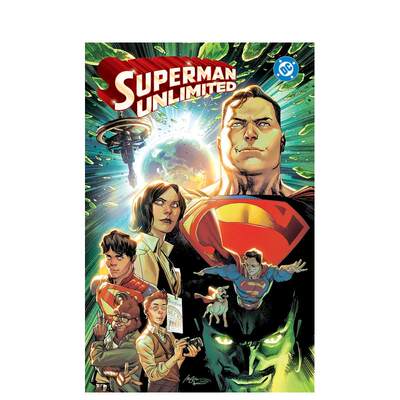 【预售】DC漫画 超人无限 卷1：氪石王国(平装) Superman Unlimited Vol.1: Kryptonite Kingdom 英文漫画书原版进口美漫图书籍